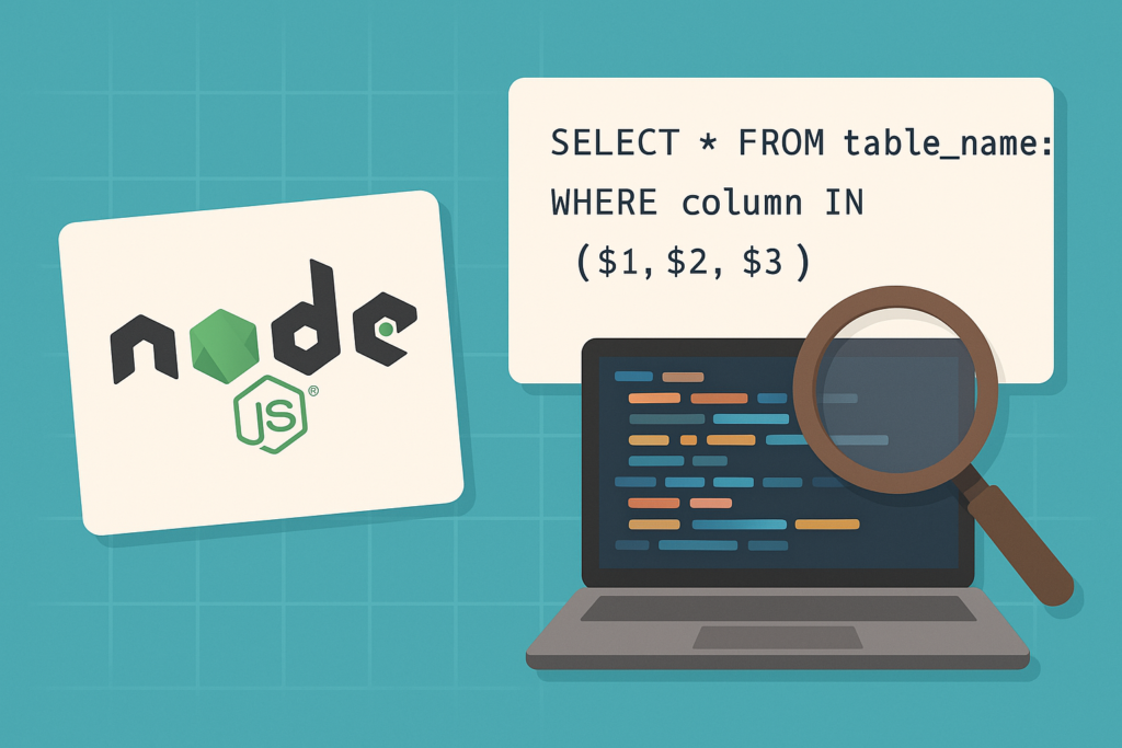 node-sefety-sql-query